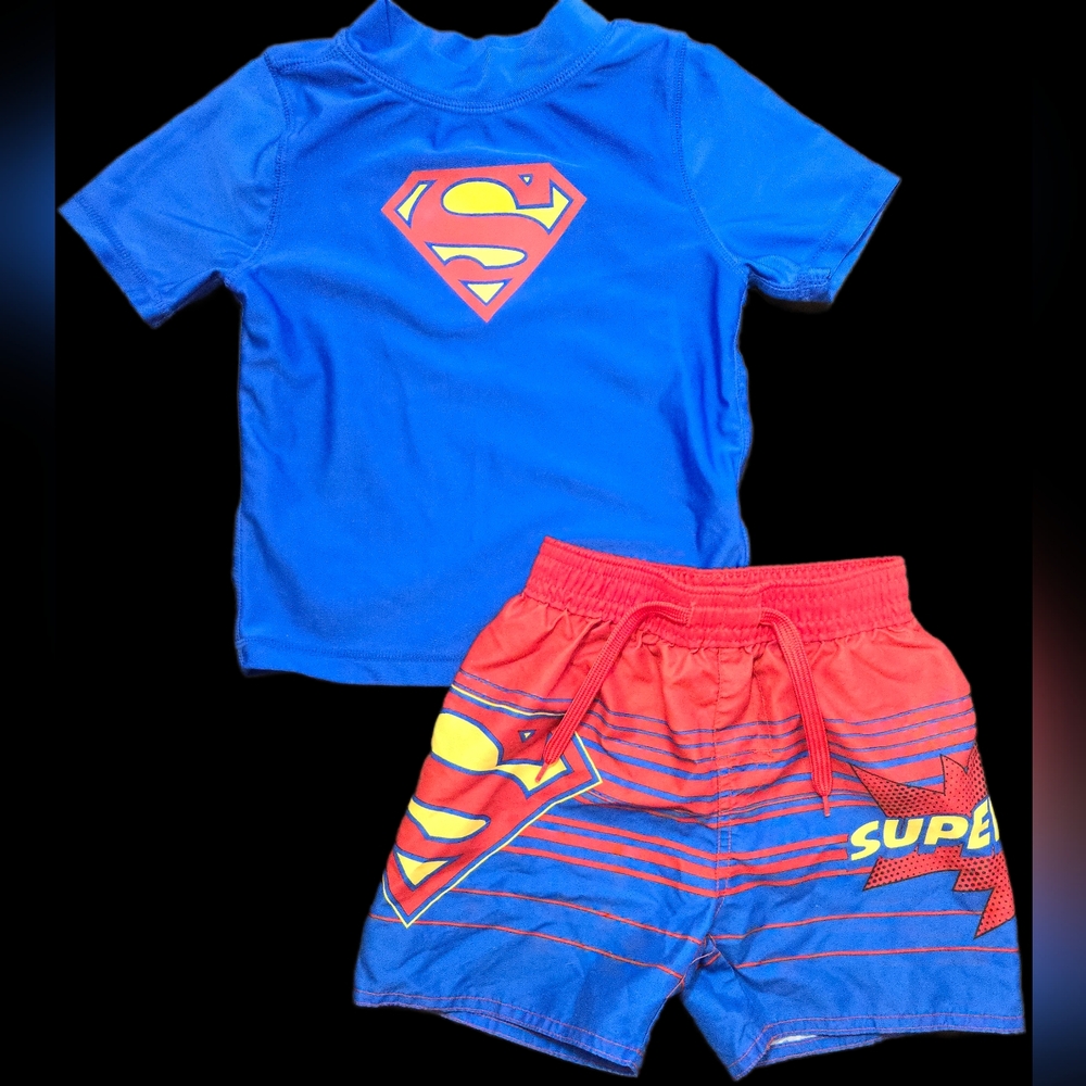 18-24 Month Boys Superman Bathing Suit